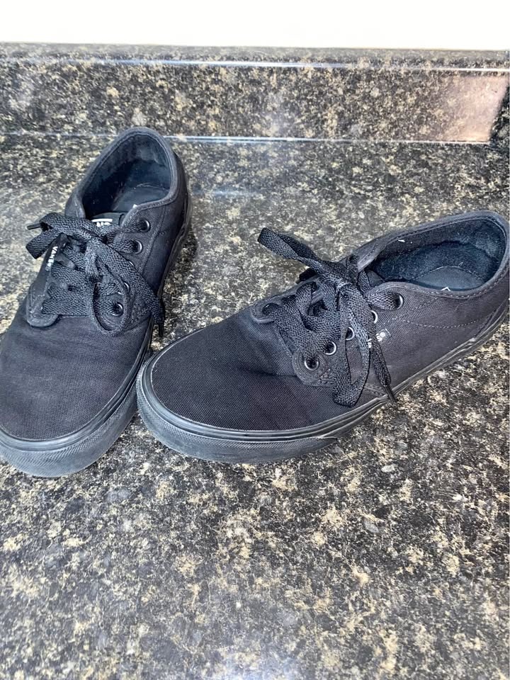 all-black Vans Atwood
