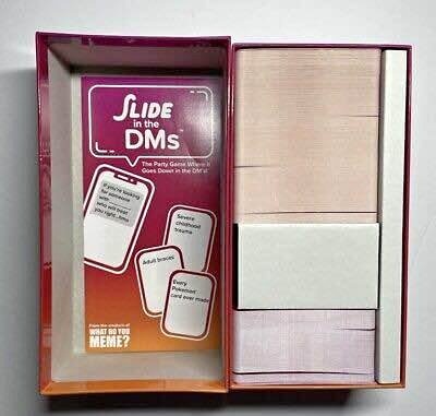 Card game Slide in the DMs
