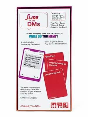Card game Slide in the DMs - photo 3