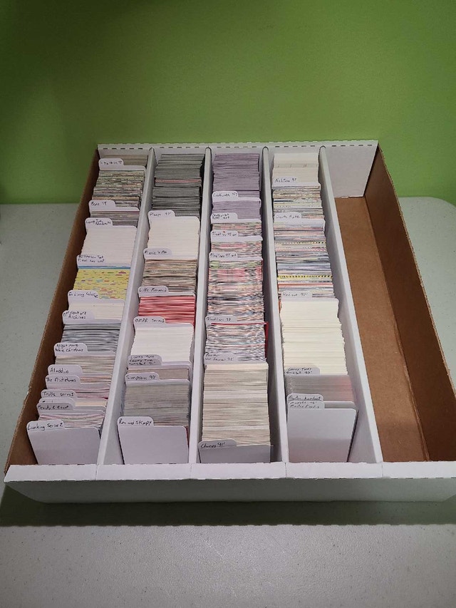 ALMOST 3800 NON SPORTS CARD COLLECTION