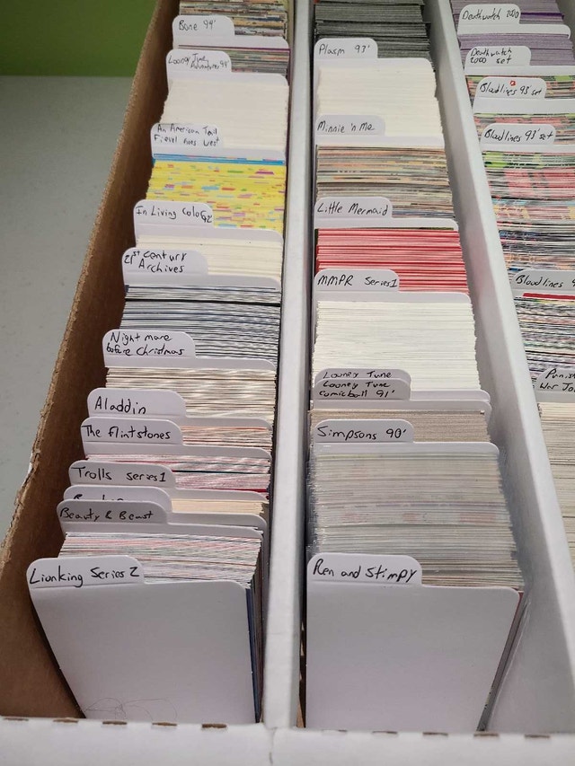 ALMOST 3800 NON SPORTS CARD COLLECTION - photo 2