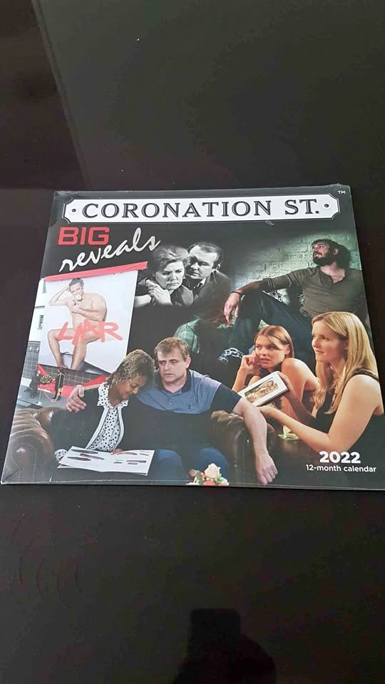 New and sealed Coronation Street 2022 calendar
