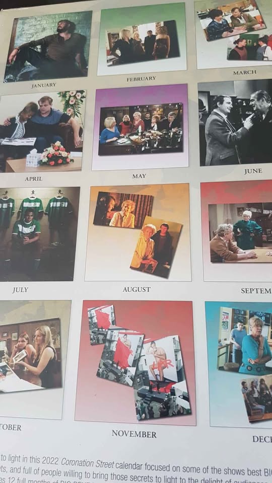New and sealed Coronation Street 2022 calendar - photo 3