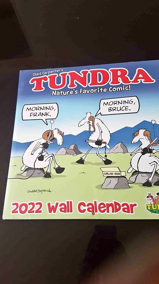 Chad Carpenters Tundra 2022 Wall Calendar