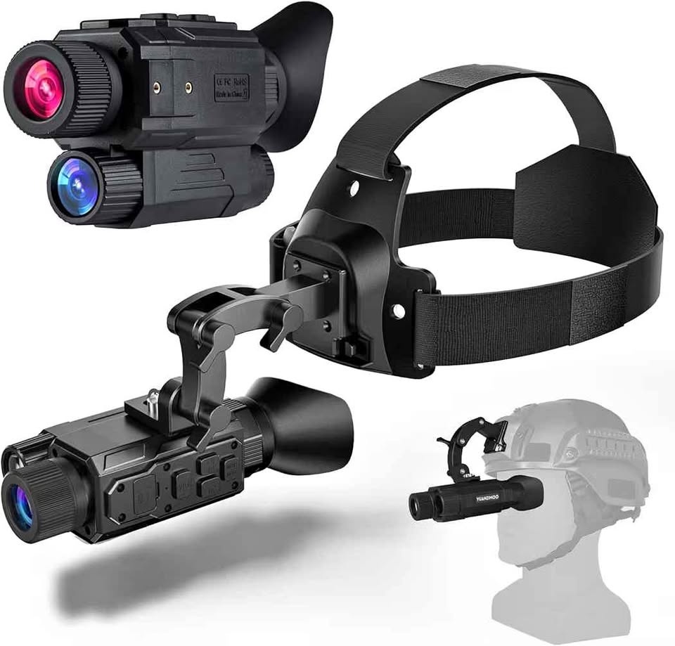 Head-Mounted Night Vision Monocular Digital Infrared Monocular