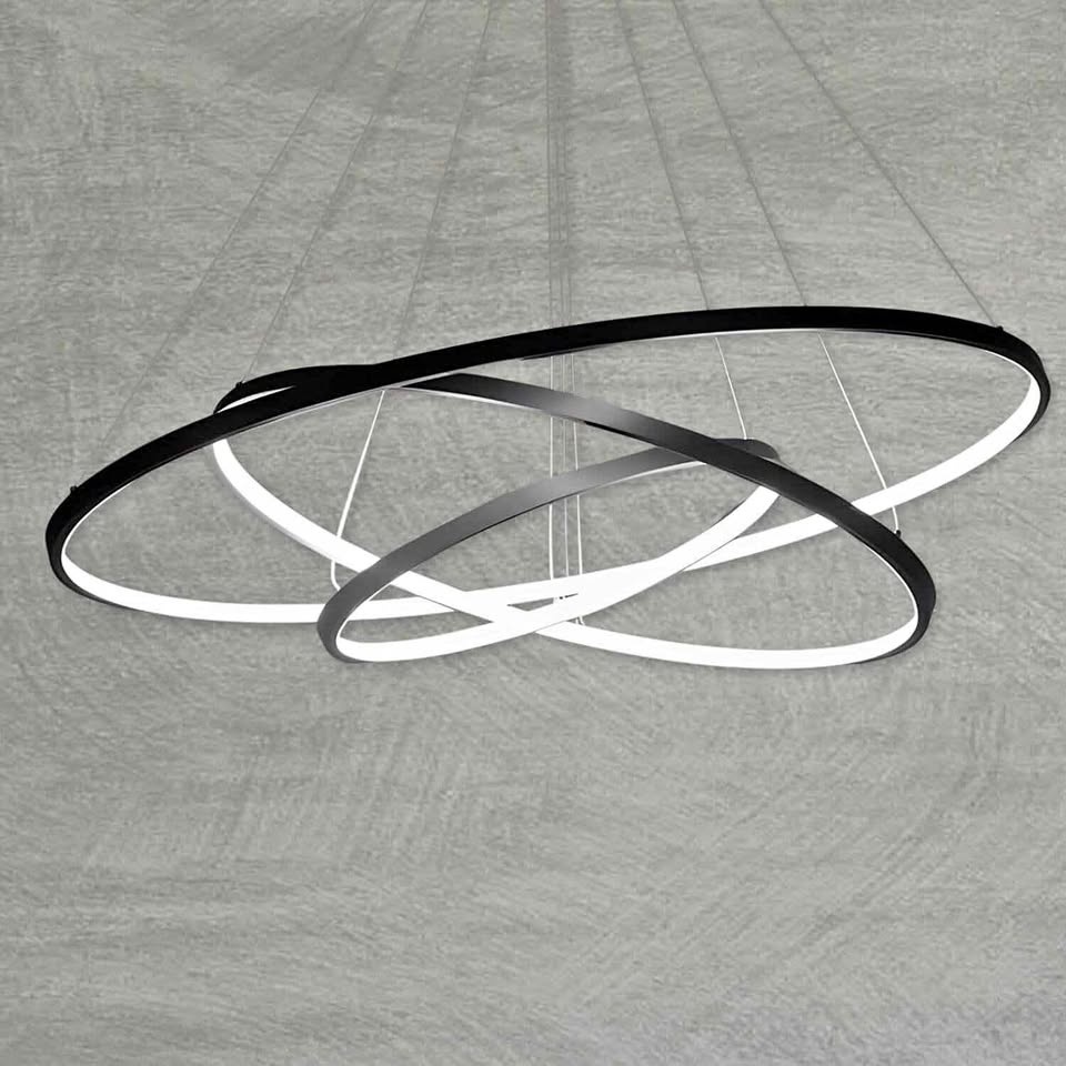LightInTheBox 3 Ring Pendant Light