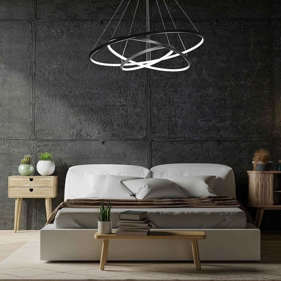 LightInTheBox 3 Ring Pendant Light - photo 2