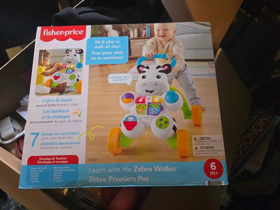 Fisher-Price Learn with Me Zebra Walker - photo 3