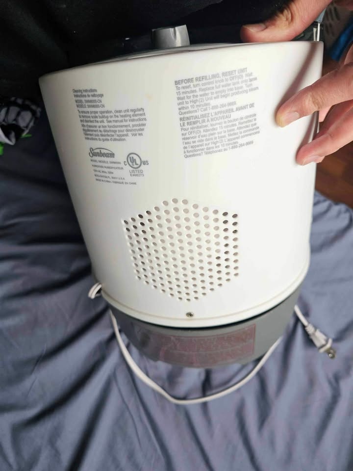 Sunbeam Warm Mist Humidifier - photo 3