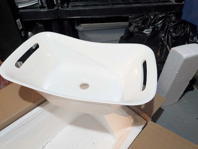 Aquabrass sink basin NEW