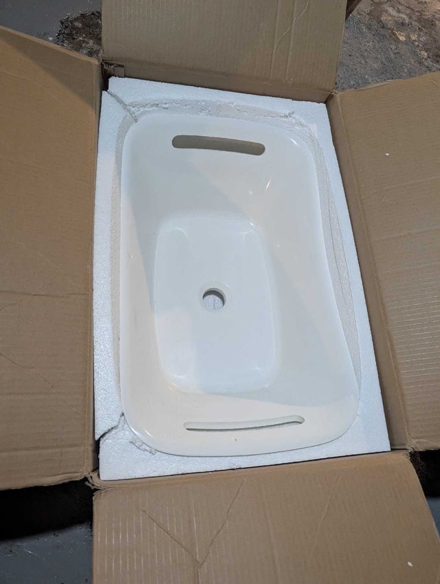 Aquabrass sink basin NEW - photo 3