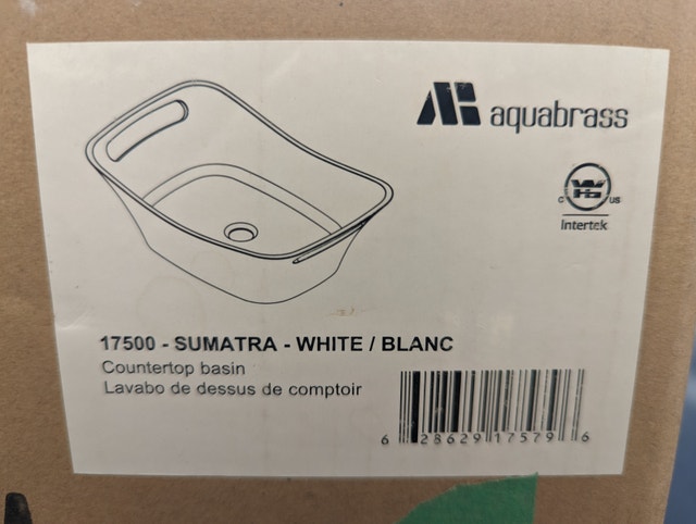 Aquabrass sink basin NEW - photo 5