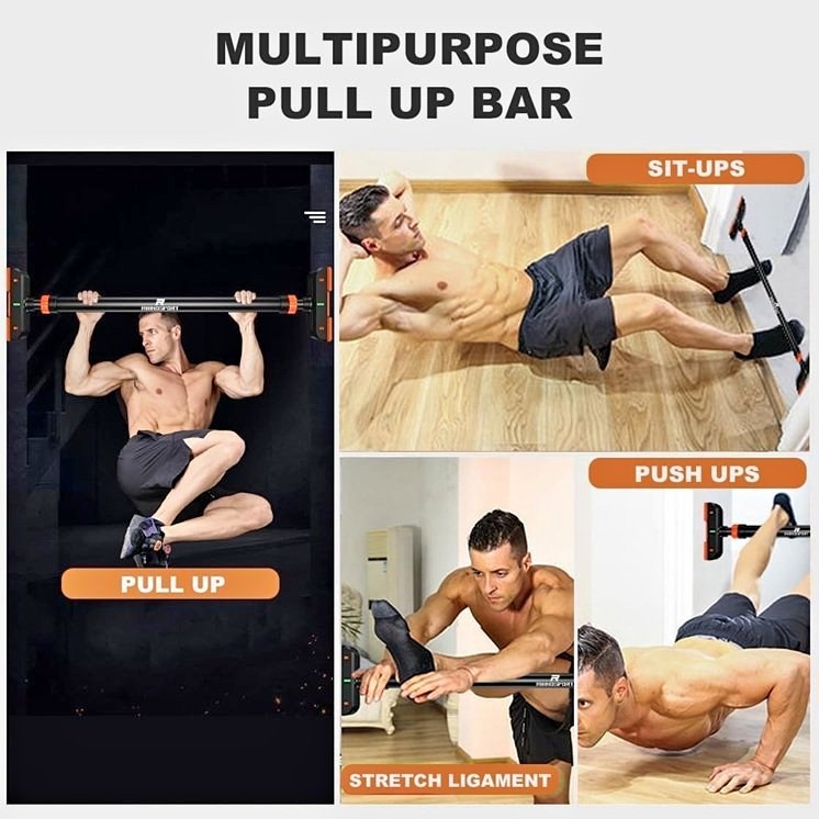 Door Pull Up Bar for Doorway (69-92 cm)
