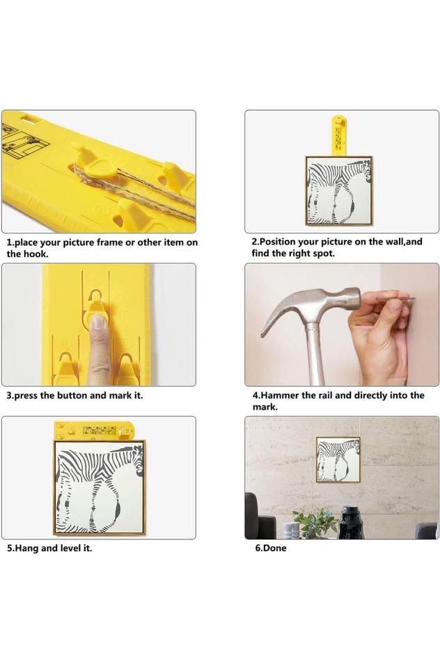 Picture Hanging Tool Levels Marking Tool - photo 4