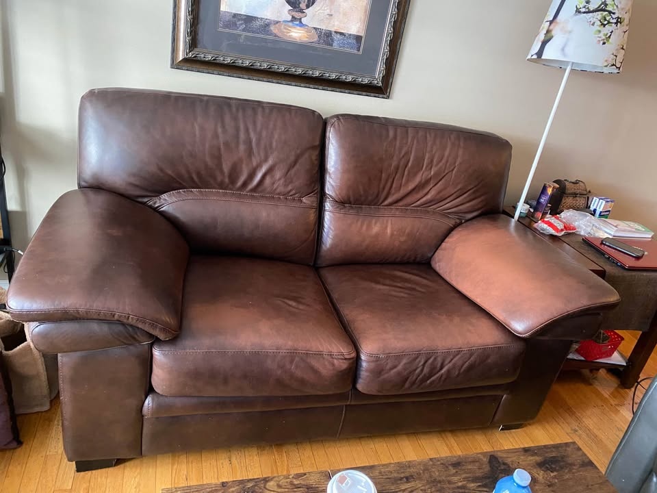 Dante Brown Loveseat - photo 2