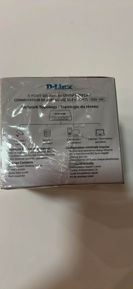 NEW!  5 Port Giga Switch - Moving Sale - photo 3