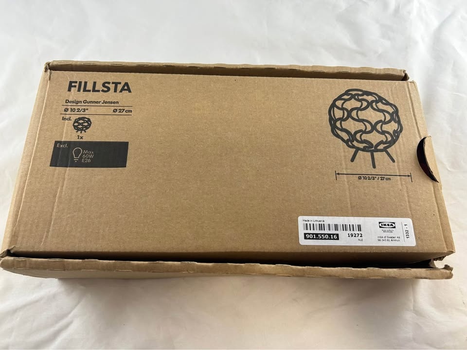 IKEA Fillsta Orange Origami Table Lamp - photo 2