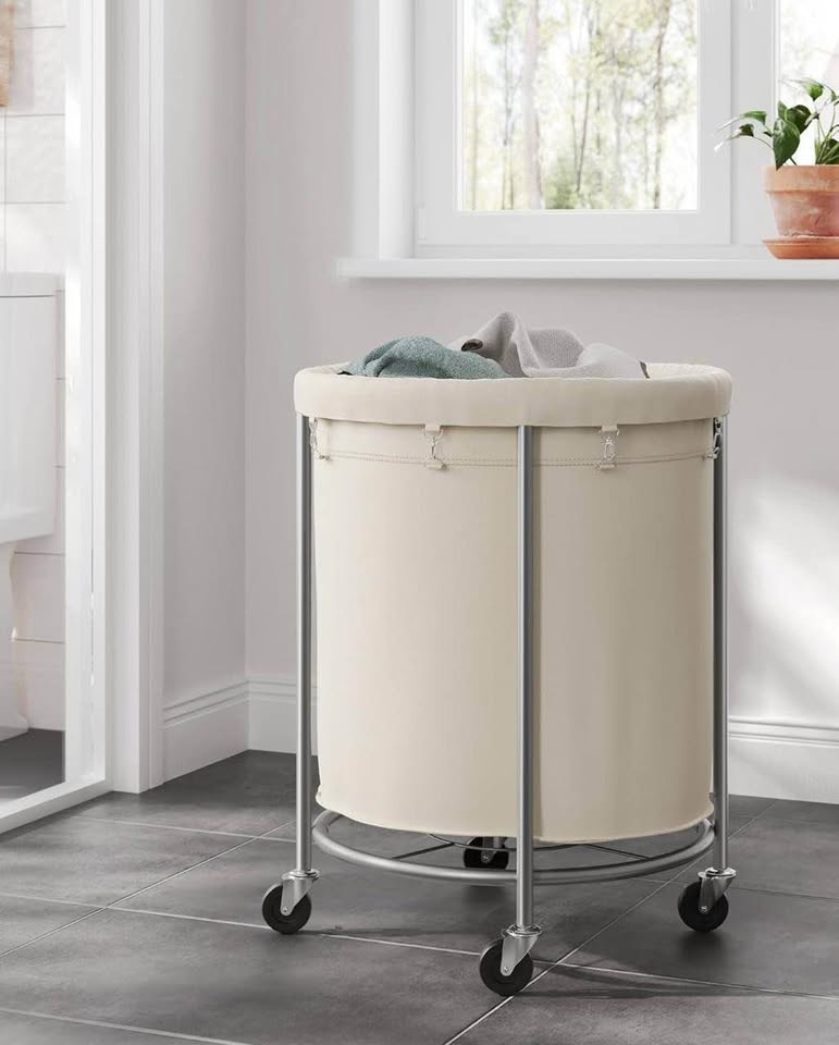 BRAND NEW SONGMICS Rolling Laundry Basket — $60 - photo 5