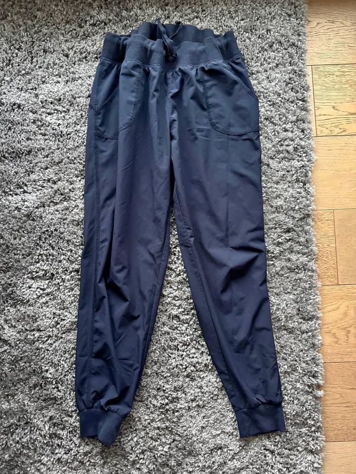 Navy Jogging Pants - Size Large