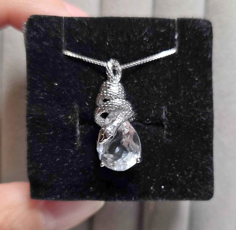 New Clear Quartz Crystal Pendant