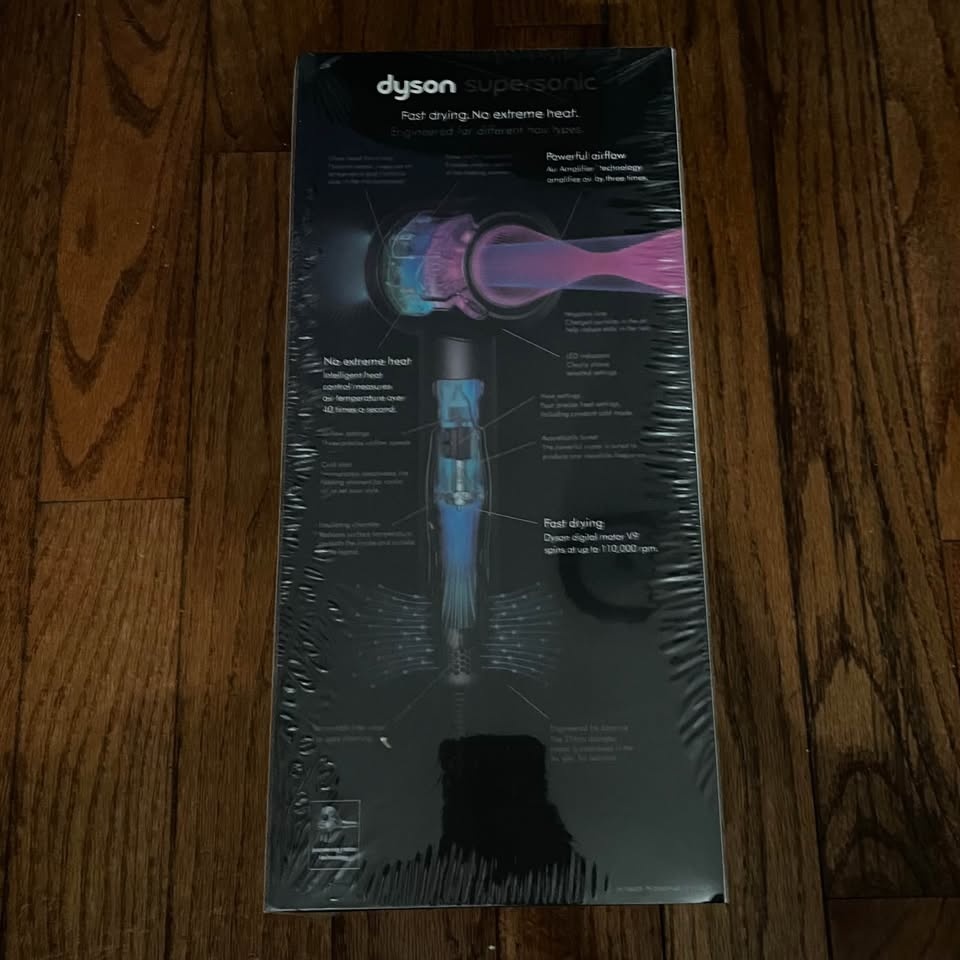NEW Dyson Supersonic Hair Dryer (Sealed w/ Reciept) - photo 4