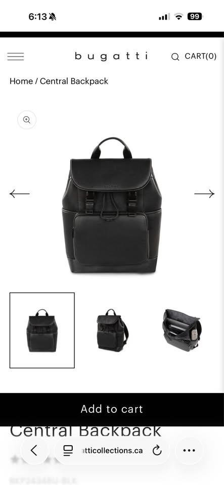 Brand new Bugatti backpack - photo 4