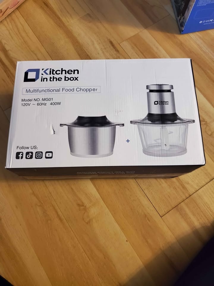 Kitchen in the box Food Processor Meat Grinder Chopper - photo 2