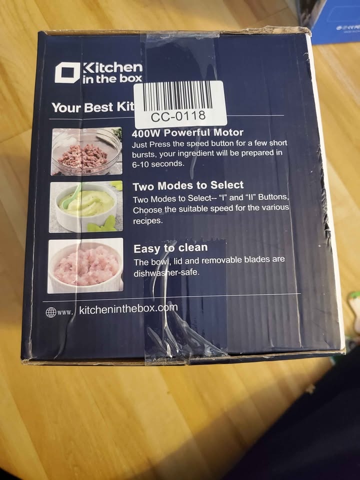 Kitchen in the box Food Processor Meat Grinder Chopper - photo 3