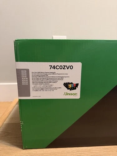 Genuine Lexmark 74C0ZV0 Color Imaging Unit (New Sealed)