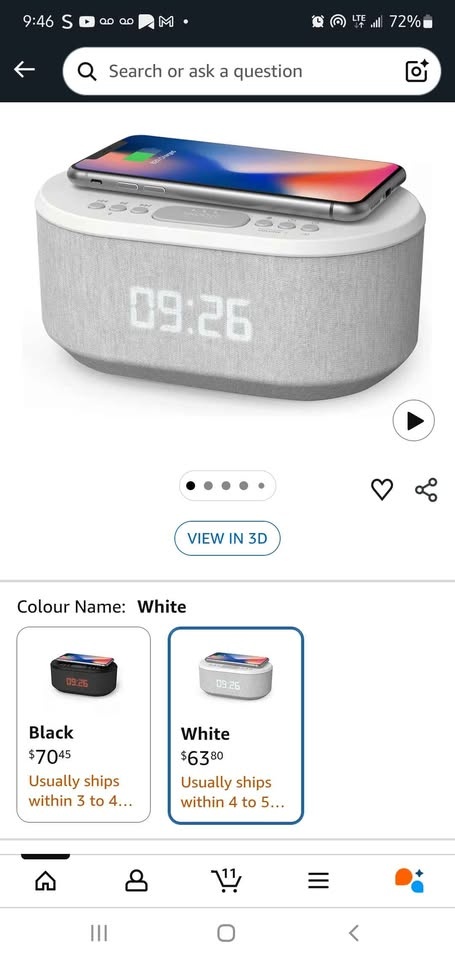 i-box Dawn RadioFM Bluetooth Speaker Clock Radio - photo 4