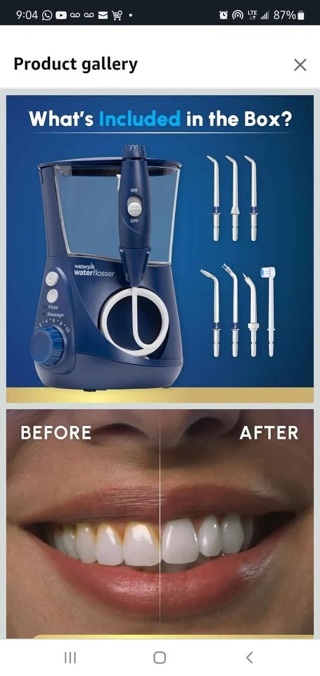 Waterpik Aquarius Water Flosser - Blue - photo 4