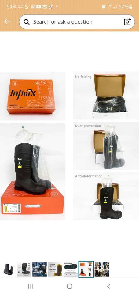 CSA Approved Safety Boots - Steel Toe Waterproof PU Rubber Work - photo 4