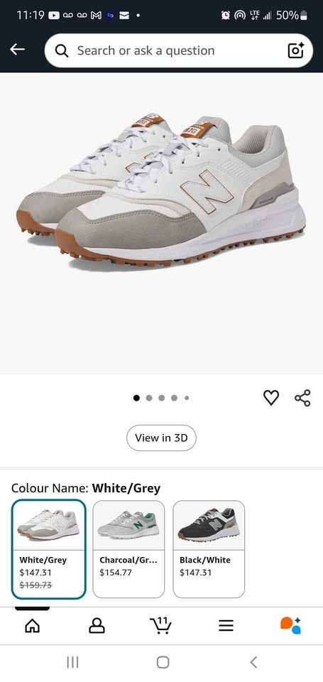 New Balance Womens 997 SL Golf Shoe Size 11 - photo 5