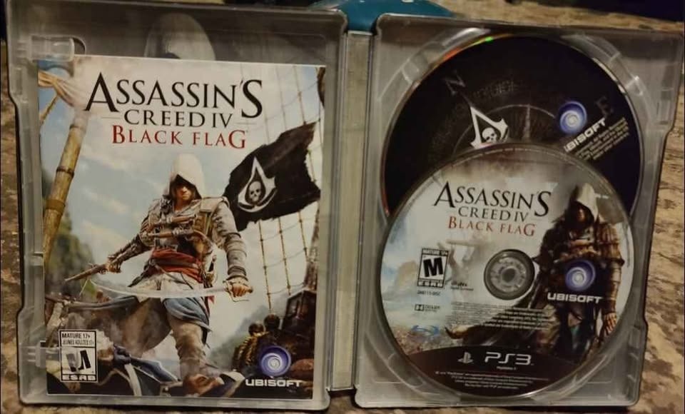 Assassin's Creed 4 Game and OST, PS3, STEELCASE - photo 2