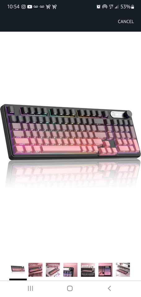 MageGee GK960 Wireless Keyboard - RGB, Tri-Mode, Numpad - photo 4