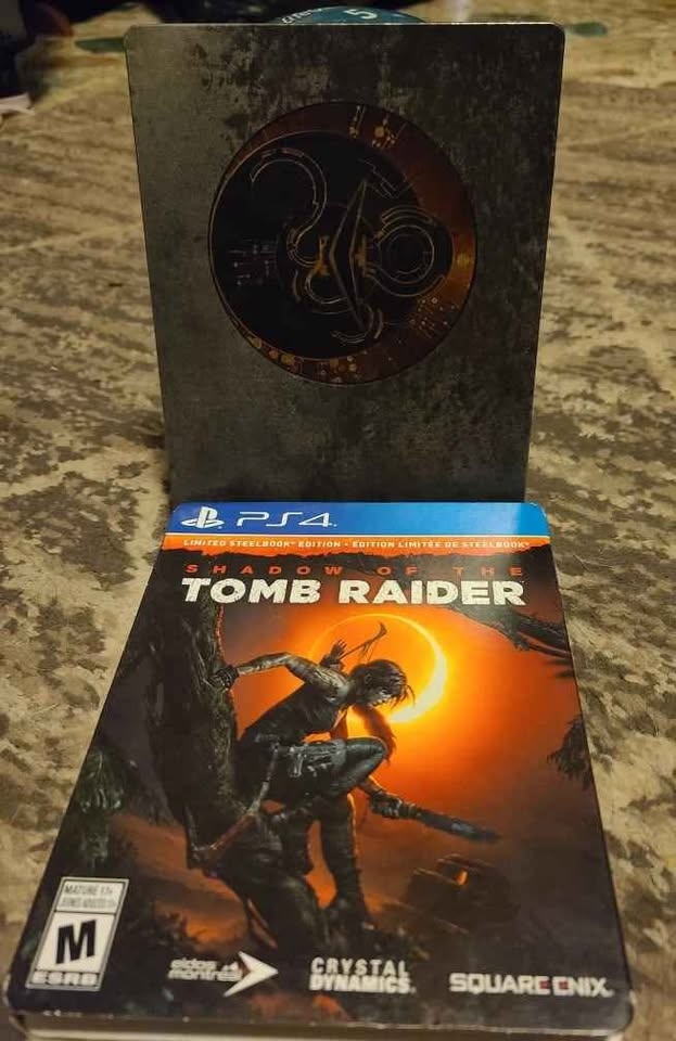 Shadow of the Tomb Raider Game, PS4, STEELBOOK - photo 3