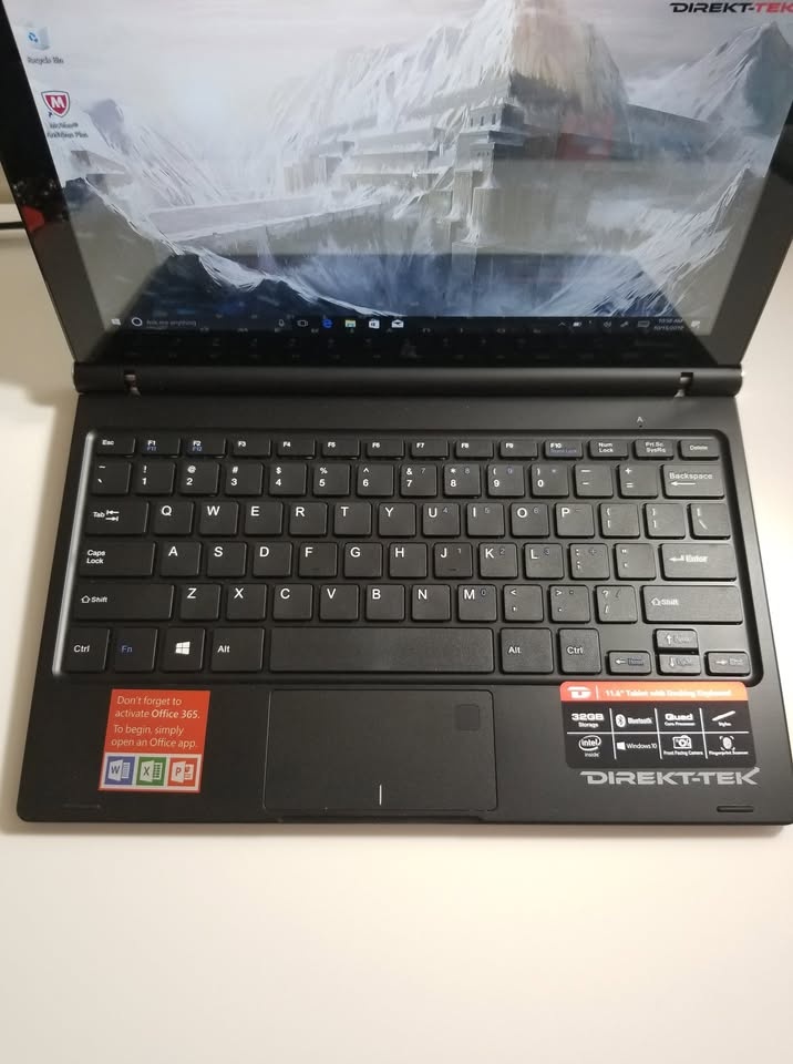 Direkt-Tek 11.6" Convertible Touchscreen Laptop - photo 2