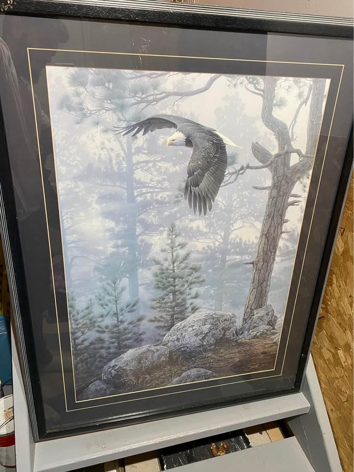 Smith 93 Eagle painting
