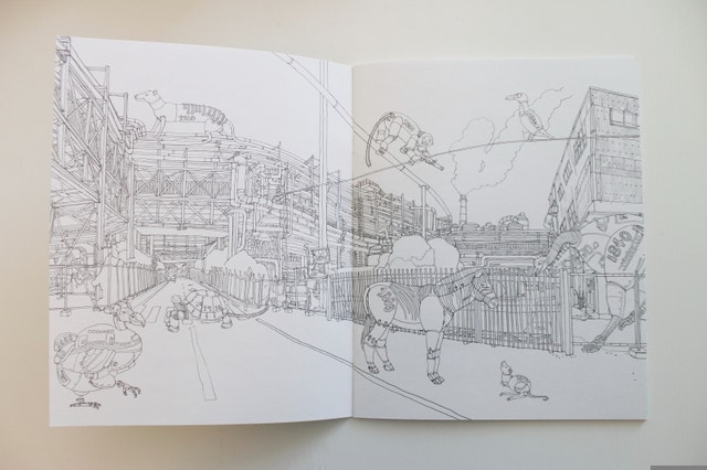 Lactaid Dreamz Coloring Comic Book by Kozyndon - $10 - photo 3