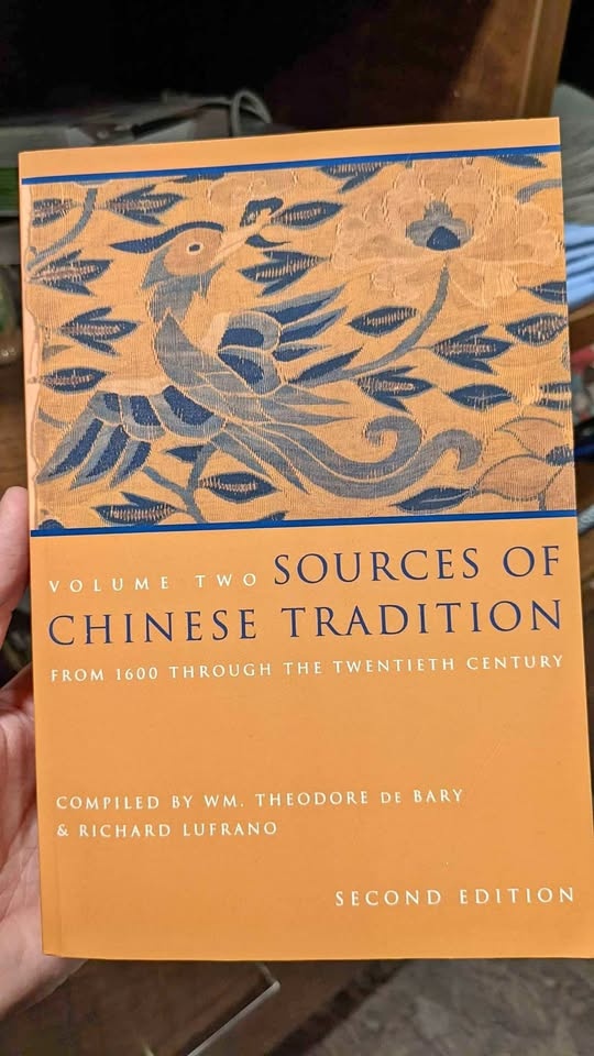 Sources Of Chinese Tradition Textbook
