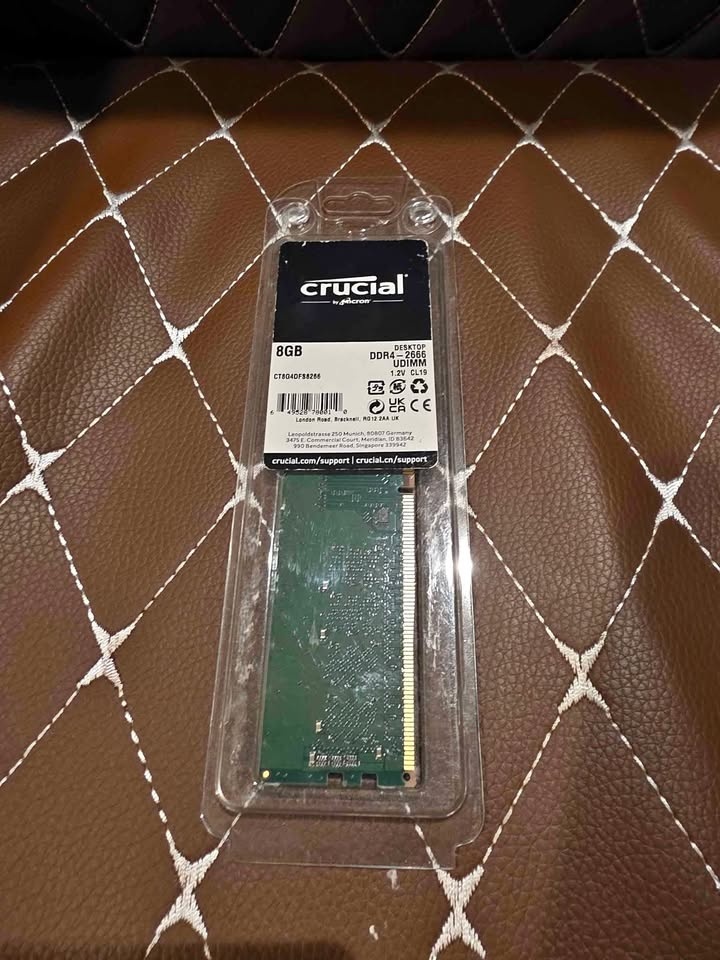 Crucial 8GB DDR4 2666 MT/s Memory - CT8G4DFRA266