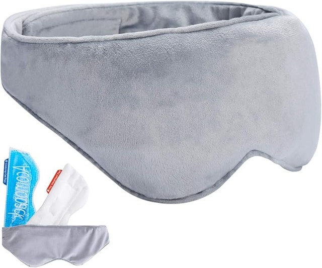 ACOMOPACK Weighted Sleep Mask - Hot/Cool Gel