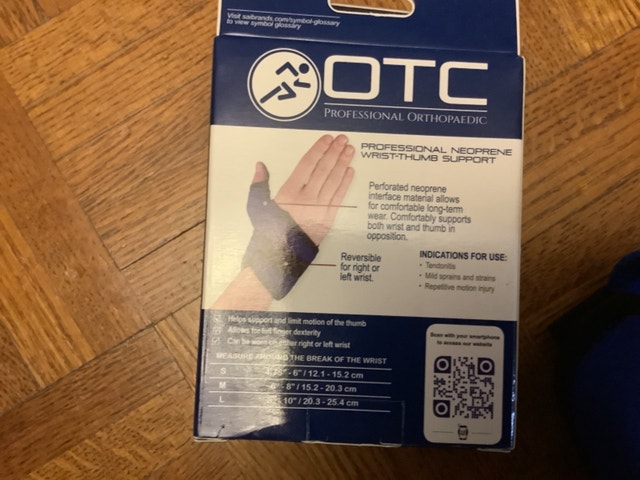 Wrist/thumb support - photo 4