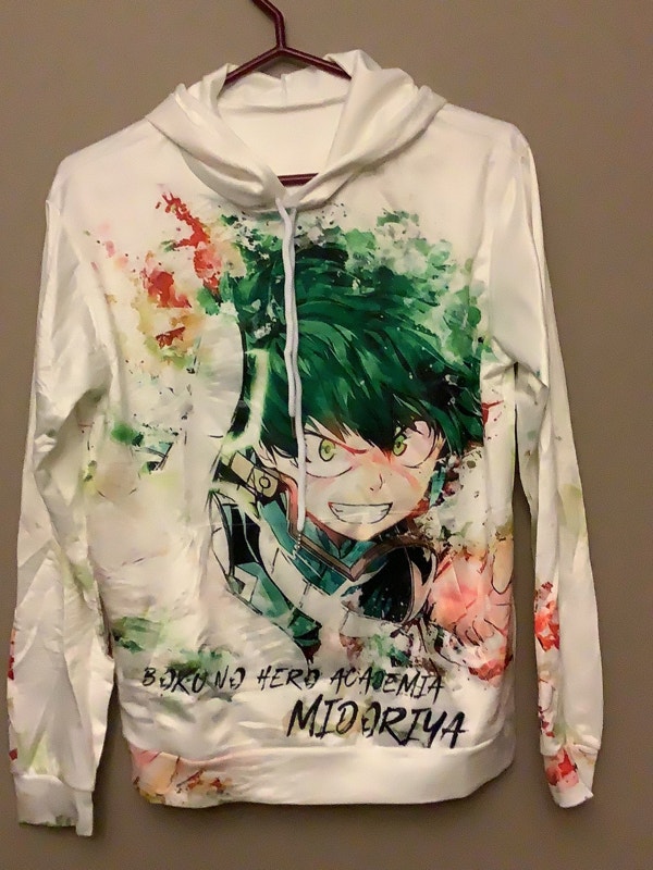 Midoriya hoodie