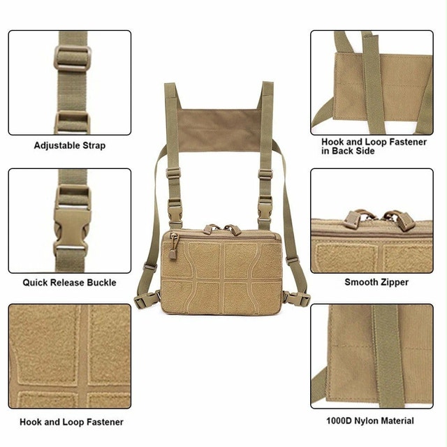 Tactical Chest Rig Bag - photo 3