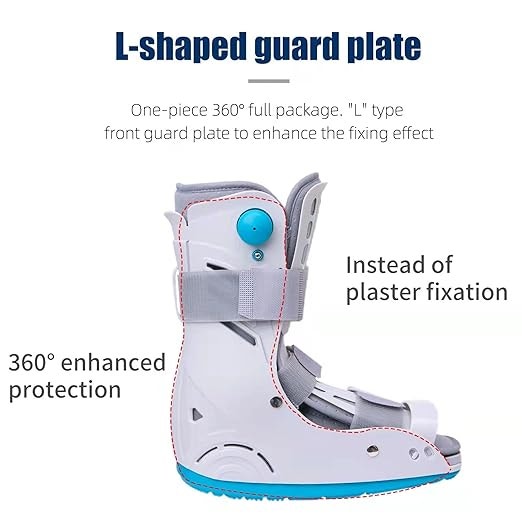 Medical Inflatable Walking Boot - Size Small - photo 4
