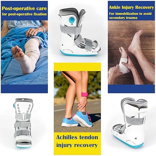 Medical Inflatable Walking Boot - Size Small - photo 5
