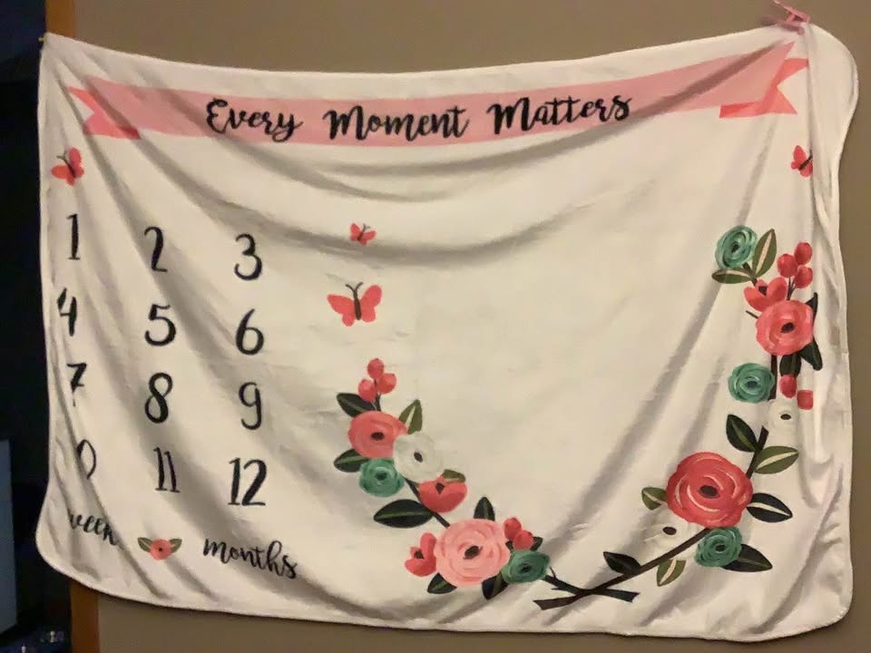 Baby milestones blanket - photo 5