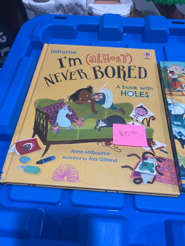 Usborne Childrens Books - I'm (almost) Never Bored, Brave Girls, - photo 2