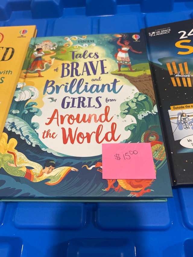 Usborne Childrens Books - I'm (almost) Never Bored, Brave Girls, - photo 3